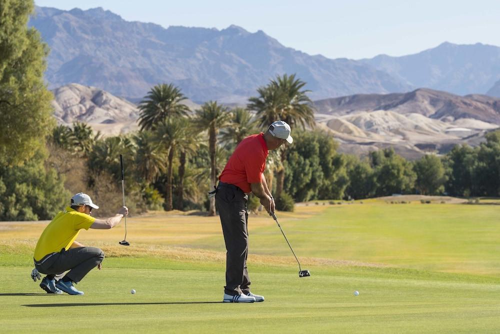The Inn At Death Valley Exterior photo Golfers at the 2011 Waste Management Phoenix Open