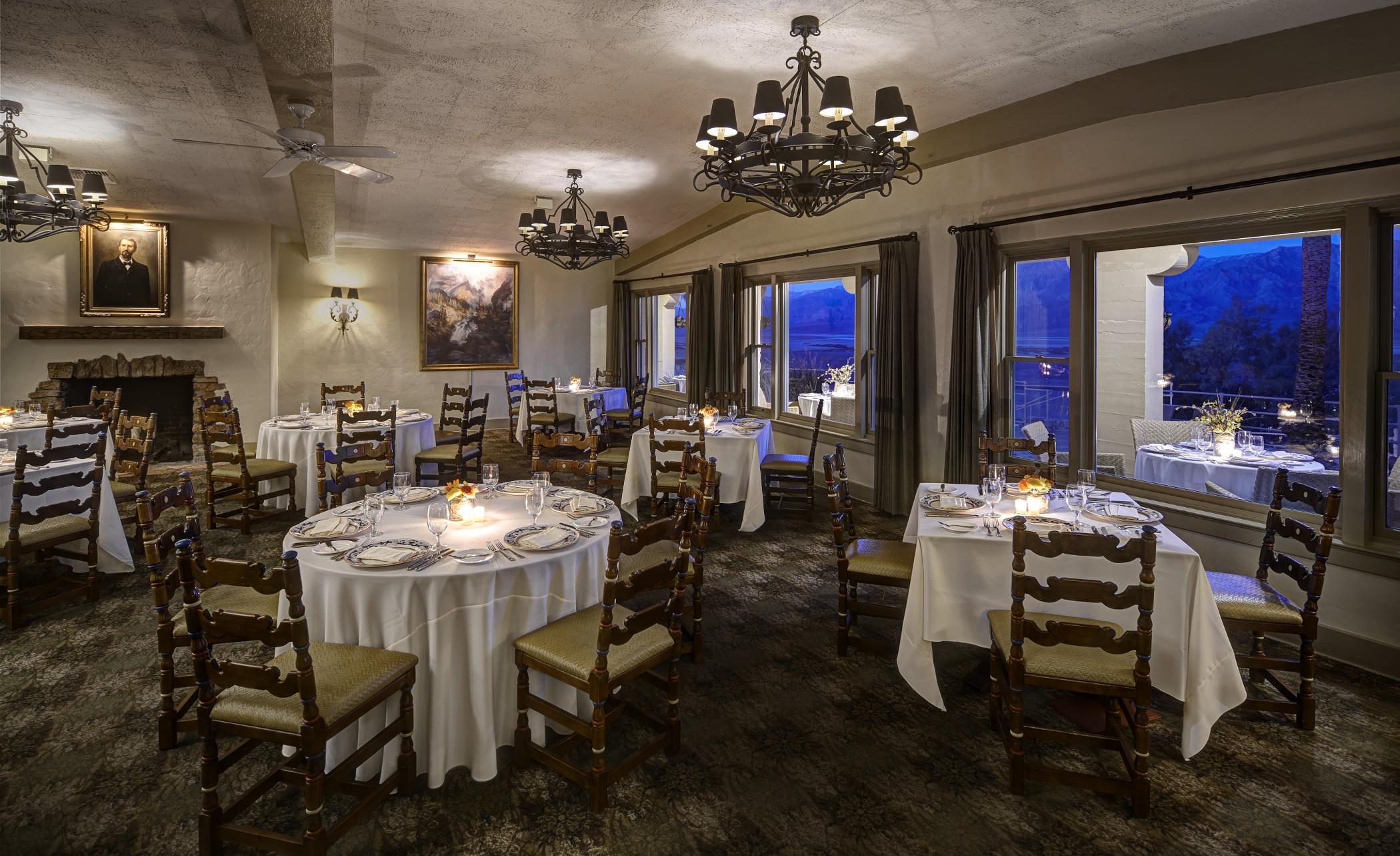 The Inn At Death Valley Exterior photo The dining room at the Hotel Jerome