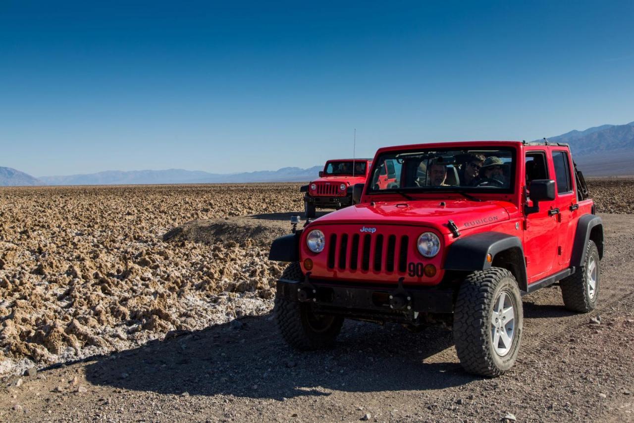 The Inn At Death Valley Exterior photo Jeeps in Death Valley